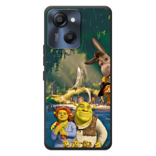 Печатный чехол с принтом Шрек для Blackview Oscal Modern 8 – Шрек и Фиона