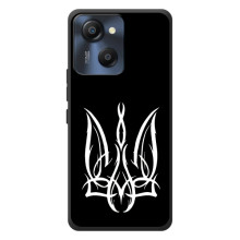Чохол з українським гербом на Blackview Oscal Modern 8 – Герб на чорному