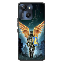 Чохол з українським воїном на Blackview Oscal Modern 8 – Крилатий воїн