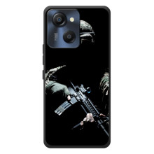 Чохол з українським воїном на Blackview Oscal Modern 8 – Український снайпер