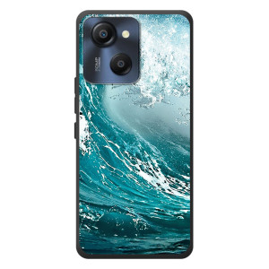 Летний Чехол на Blackview Oscal Modern 8 – Морская волна