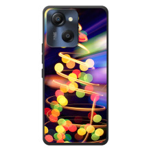 Новогодние Чехлы для ЧёрВью Оскал Модерн 8 (VPrint) (Елка с гирлянд)