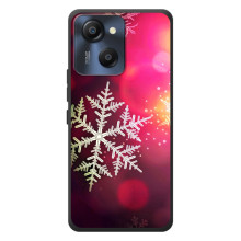 Новогодние Чехлы для ЧёрВью Оскал Модерн 8 (VPrint) (Снежинка)