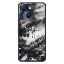 Новорічні, Святкові Чохли для Blackview Oscal Modern 8 - 2024 год – Hello winter