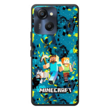 Чехлы для Blackview Oscal Modern 8 (Персонажи Майн Крафт) (Майнкрафт)