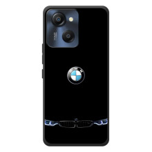 Силиконовый бампер с картинкой машины на Blackview Oscal Modern 8 (Черный BMW)