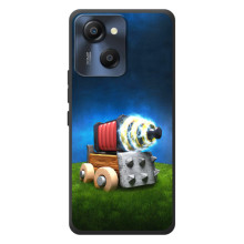 Силиконовый Чехол (атрибутика Клеш Роял) для Blackview Oscal Modern 8