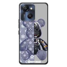 Силиконовый чехол для Blackview Oscal Modern 8 – Медведь Louis Vuitton