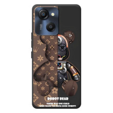 Силиконовый чехол для Blackview Oscal Modern 8 – Медмедь Луи Виттон