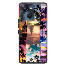 Силіконовий чохол з КАРТИНКАМИ літо для Blackview Oscal Modern 8 (AlphaPrint) (Літня відпустка)