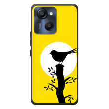 Силиконовый чехол с птичкой на Blackview Oscal Modern 8 – Птичка