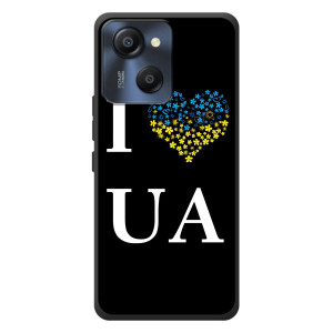 Силиконовый Чехол на Blackview Oscal Modern 8 (Я-Украина) – I Love UA