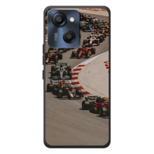 Чохол з принтом Формула 1 на Blackview Oscal Modern 8 – Боліди на трасі