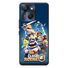 Чехол з героями Клеш Рояль для Blackview Oscal Modern 8 (Принц)