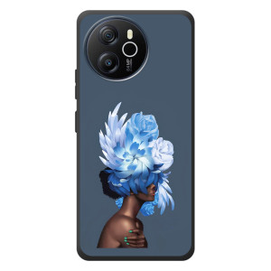 Чехлы (ART) Цветы на Blackview Oscal Tiger 12 (VPrint)