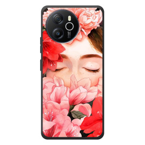 Чехлы (ART) Цветы на Blackview Oscal Tiger 12 (VPrint)