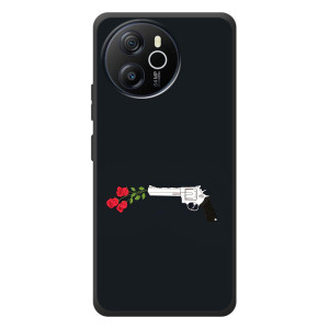 Чехлы (ART) Цветы на Blackview Oscal Tiger 12 (VPrint)