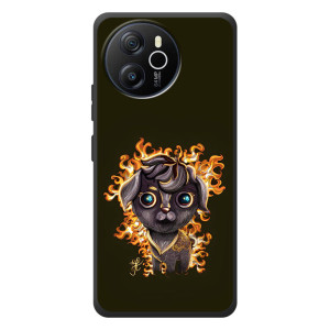 Чехлы на военную тематику для Blackview Oscal Tiger 12 – Бавовна мем