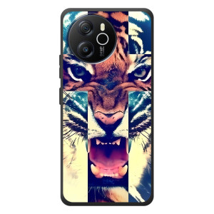 Чехлы с изображением разных животных для Blackview Oscal Tiger 12 (Яркий Тигр)