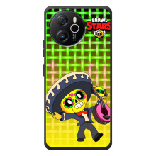 Чехлы Brawl Stars для Blackview Oscal Tiger 12 (AlphaPrint) (Поко в самбреро)