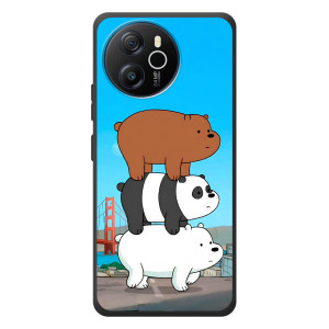 Чехлы с Пандами на Blackview Oscal Tiger 12 – Друзья