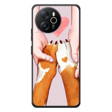 Чехлы с собаками для Blackview Oscal Tiger 12 (VPrint) (Любовь к собакам)