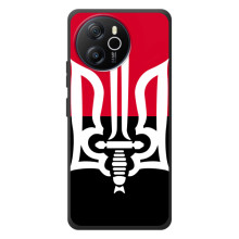 Чохли УПА (Червоно-Чорний) на Blackview Oscal Tiger 12 (Герб України)