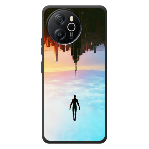 Чехол с человеком пауком для Blackview Oscal Tiger 12 - (AlphaPrint)