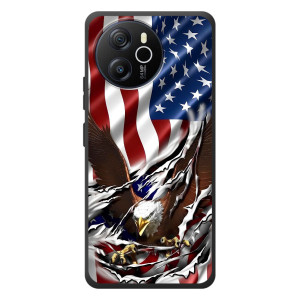 Чехол Флаг USA для Blackview Oscal Tiger 12 – Флаг USA
