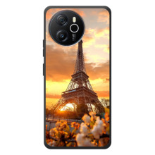 Чехол Эйфелева Башня для Blackview Oscal Tiger 12 - (AlphaPrint) (Солнечная башня)