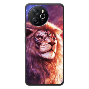 Чехол с картинкой на Blackview Oscal Tiger 12 – Красочный ЛЕВ