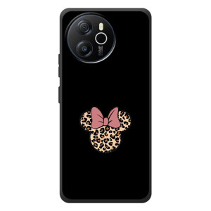 Чехол с леопардовым принтом на Blackview Oscal Tiger 12 – Леопардовая Минни