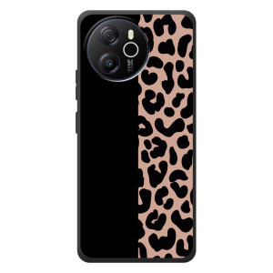 Чехол с леопардовым принтом на Blackview Oscal Tiger 12 – Леопардовый фон