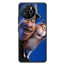 Чехол с принтом Душа на Blackview Oscal Tiger 12 (Джо и кот)