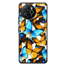 Чехол с принтом для <td>Блэквью Освал Тайгер 12 </td> </tr></table> - (Прикольные) (AlphaPrint) (Яркие бабочки)