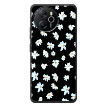 Чохол з ромашками на Blackview Oscal Tiger 12 (Маленькі ромашки)