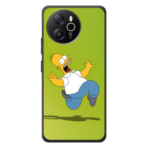 Чехол с Симпсонами для Blackview Oscal Tiger 12 (VPrint)