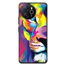 Чехол со Львом для Blackview Oscal Tiger 12 (VPrint) (Яркий Лев)