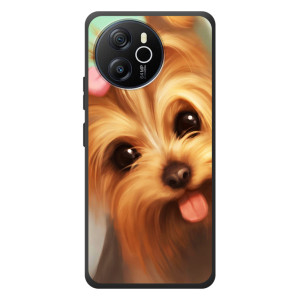 Чехол (ТПУ) Милые собачки для Blackview Oscal Tiger 12 – Йоршенский терьер