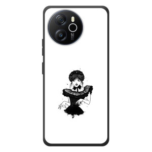 Чехлы Венсдей на Blackview Oscal Tiger 12 Уэнсдей (AlphaPrint)