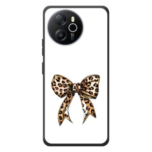 Чехол банты для Blackview Oscal Tiger 12 – Леопардовый принт