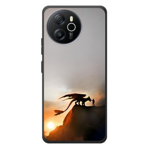Чехол дракон Беззубик для Blackview Oscal Tiger 12 – Мультиик Беззубик