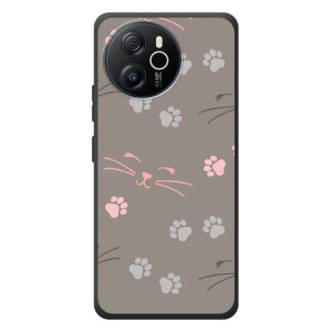 Чехол с рисунком кот на Blackview Oscal Tiger 12