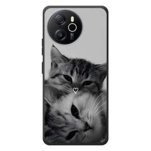 Чехол с рисунком кот на Blackview Oscal Tiger 12