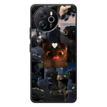 Чохол як приборкати дракона на Blackview Oscal Tiger 12 (Дракон колаж)