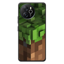 Чехол с картинками Майнкрафт для Блэквью Оскал Тайгер 12 (Пиксельный Майнкрафт)