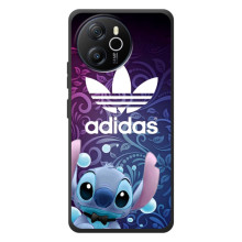 Чехол с картинкой Адидас на Блэквью Оскал Тайгер 12 (Адидас Стич)