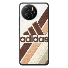 Чехол с картинкой Адидас на Блэквью Оскал Тайгер 12 (Вишивка Адидас)