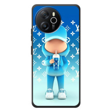 Крутые Чехлы Луи Виттон для Blackview Oscal Tiger 12 (AlphaPrint) (Парень LV)