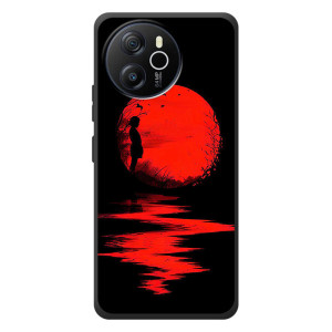 Літній Чохол на Blackview Oscal Tiger 12 – Червоний Захід сонця